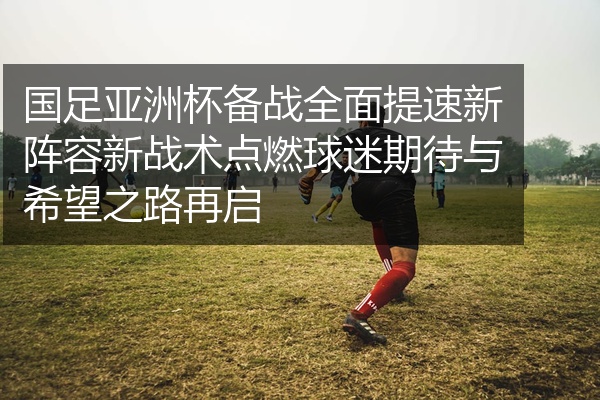 国足亚洲杯备战全面提速新阵容新战术点燃球迷期待与希望之路再启